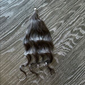 New Covet & Mane Tie-In Beach Wave 26” Long by 11.5” Wide Black Human Hair Weft